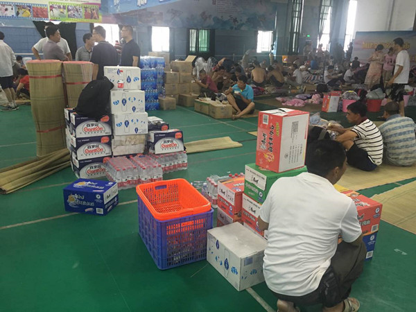 (27)9月15日晚林百欣科技中專庇護(hù)場(chǎng)所現(xiàn)場(chǎng)情況