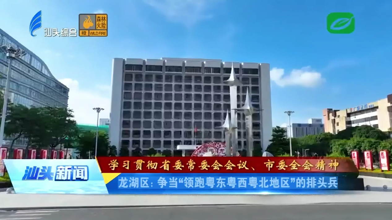 龍湖區：爭當“領跑粵東粵西粵北地區”的排頭兵