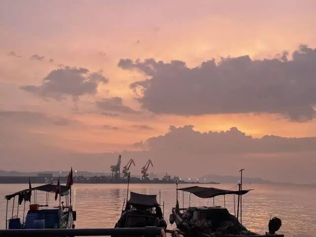 陳懇鏡頭下的媽嶼夕陽 圖片